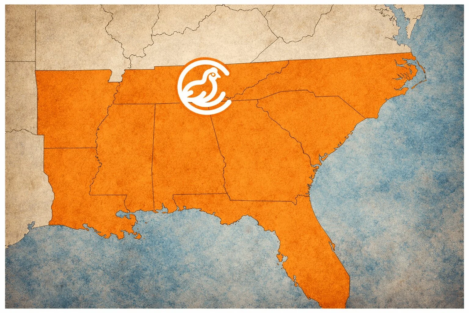 Cumberland Quail on the map