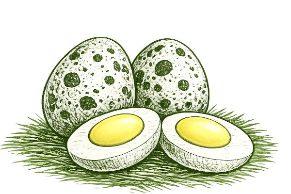 Cumberland Quail Fresh Quail Eggs